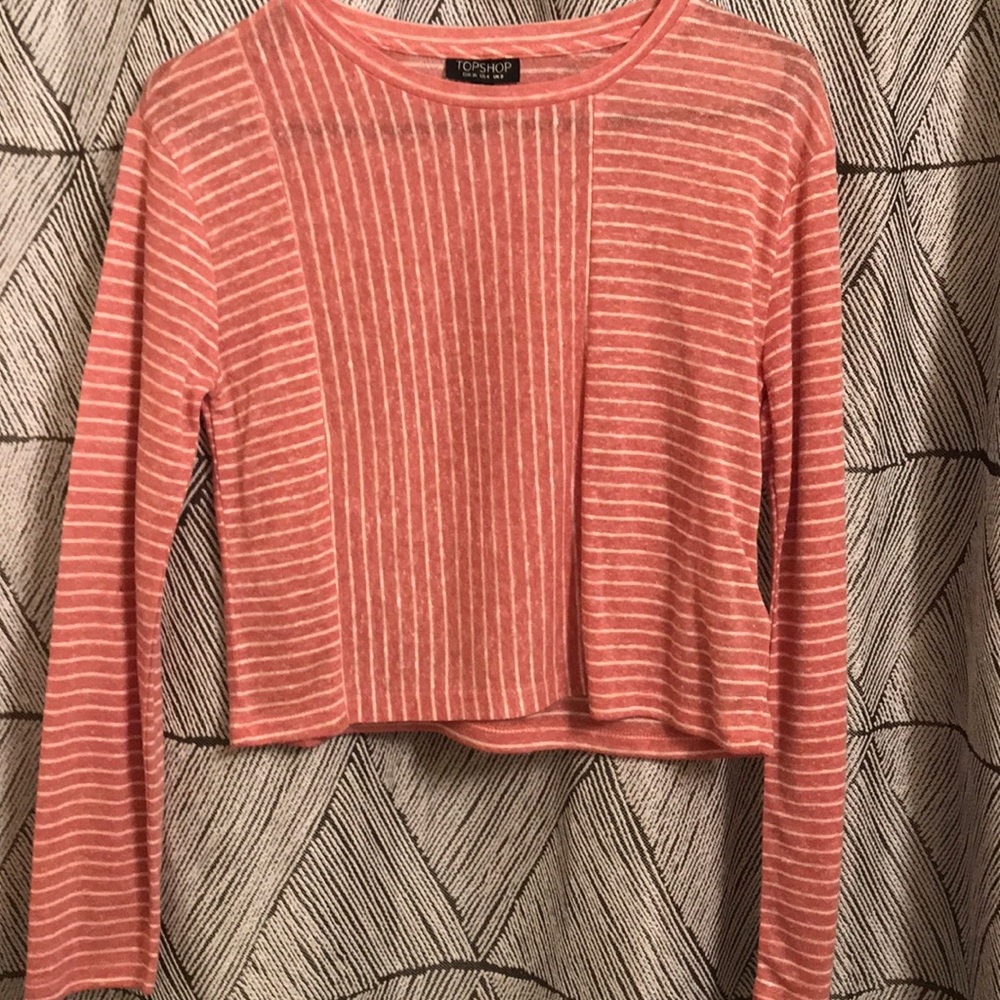 Brand new long sleeve crop top